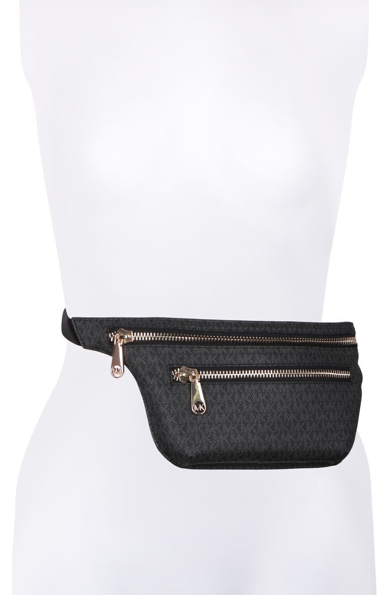 MICHAEL Michael Kors Michael Kors Faux Leather Belt Bag, Alternate, color,