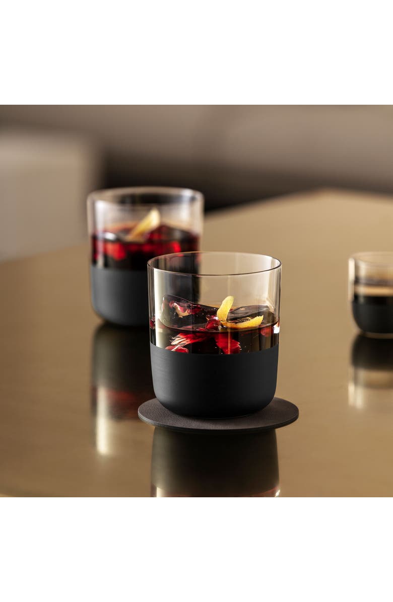 Villeroy & Boch Manufacture Rock DOF Set of 4, Alternate, color, Clear