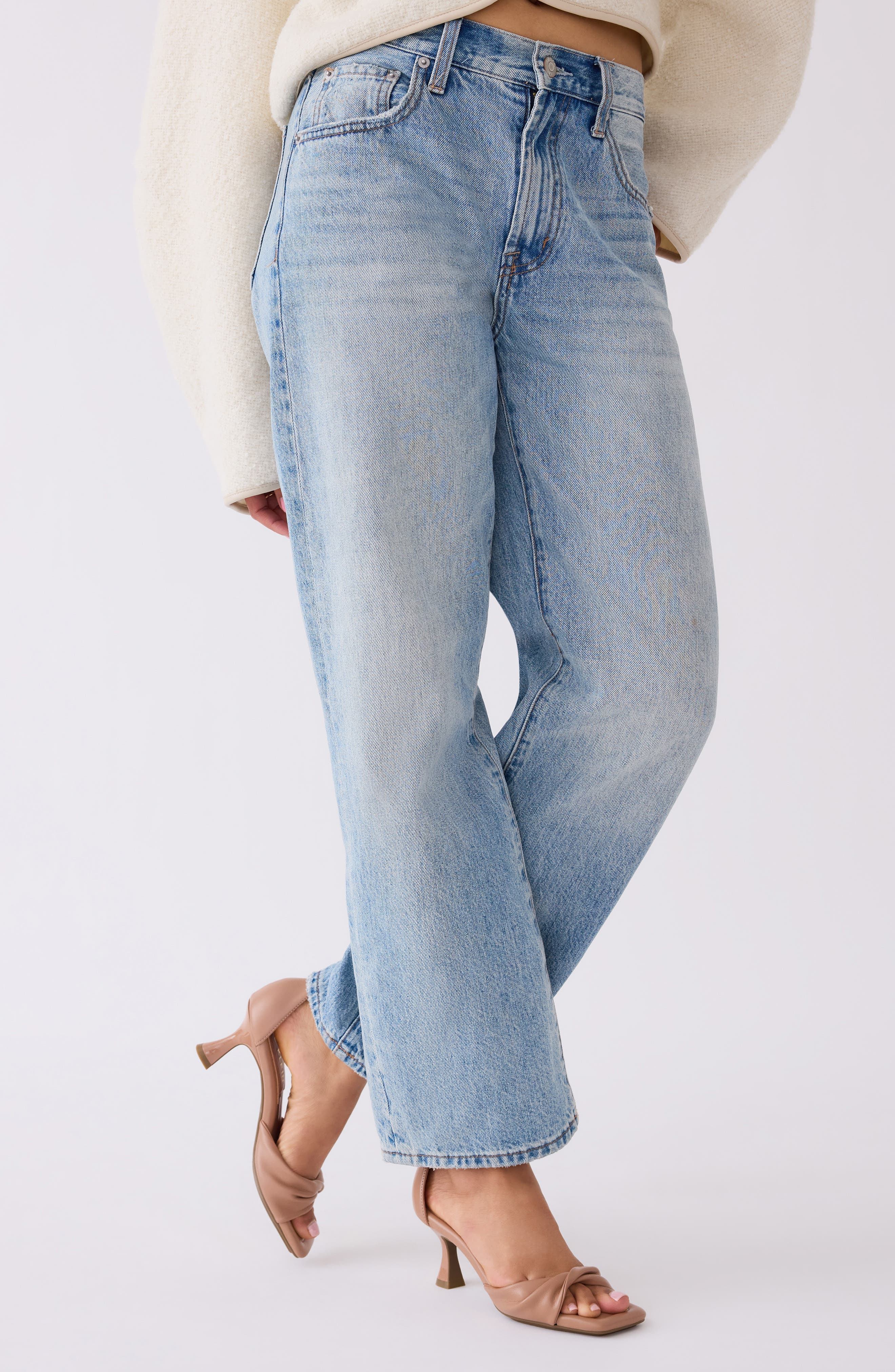 Anne Klein Jessie Ankle Strap Sandal, Alternate, color, Tan Smooth