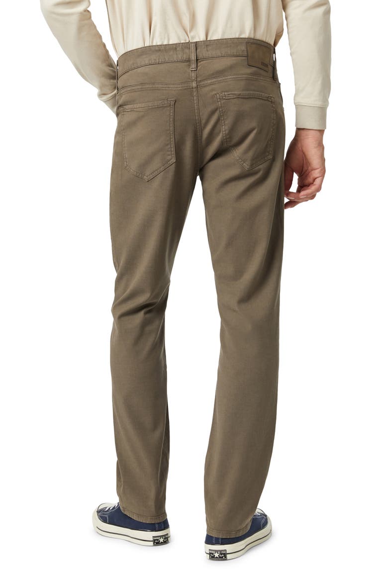 Marcus Slim Straight Leg Five-Pocket Pants, Alternate, color, CANTEEN LUXE TWILL