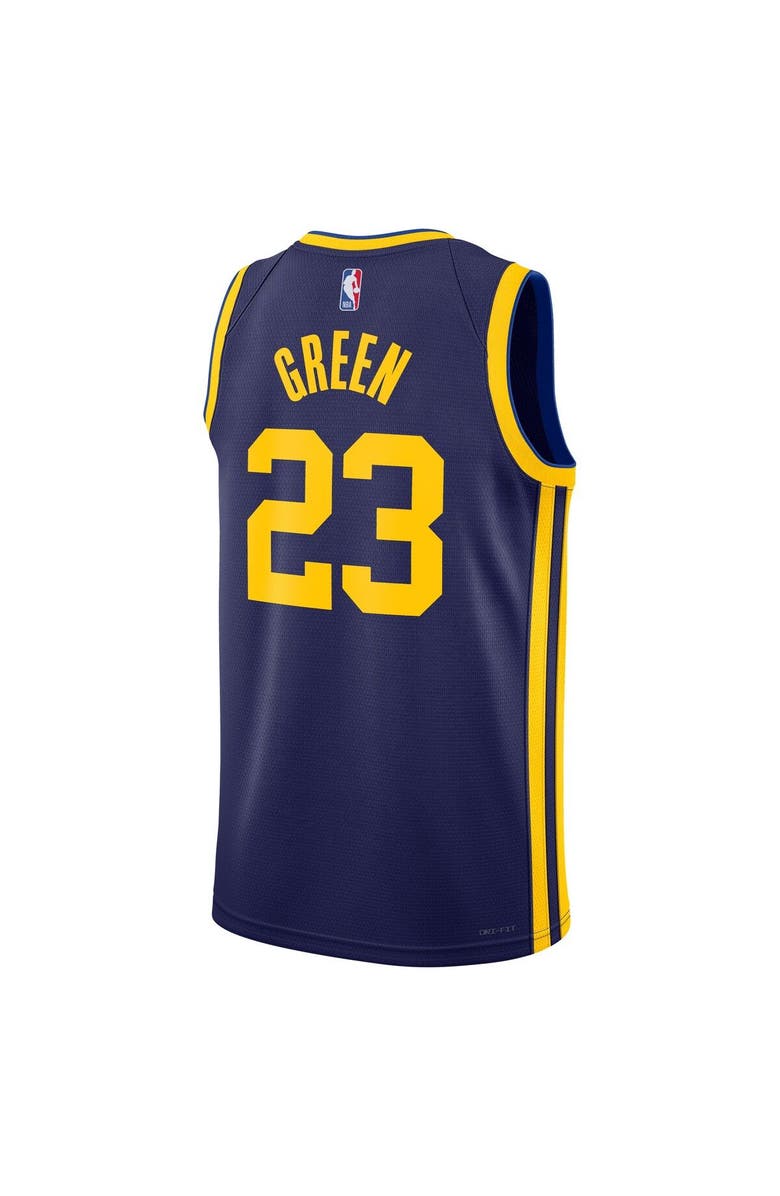 Jordan Brand Unisex Jordan Brand Draymond Green Navy Golden State Warriors Swingman Jersey - Statement Edition, Alternate, color,