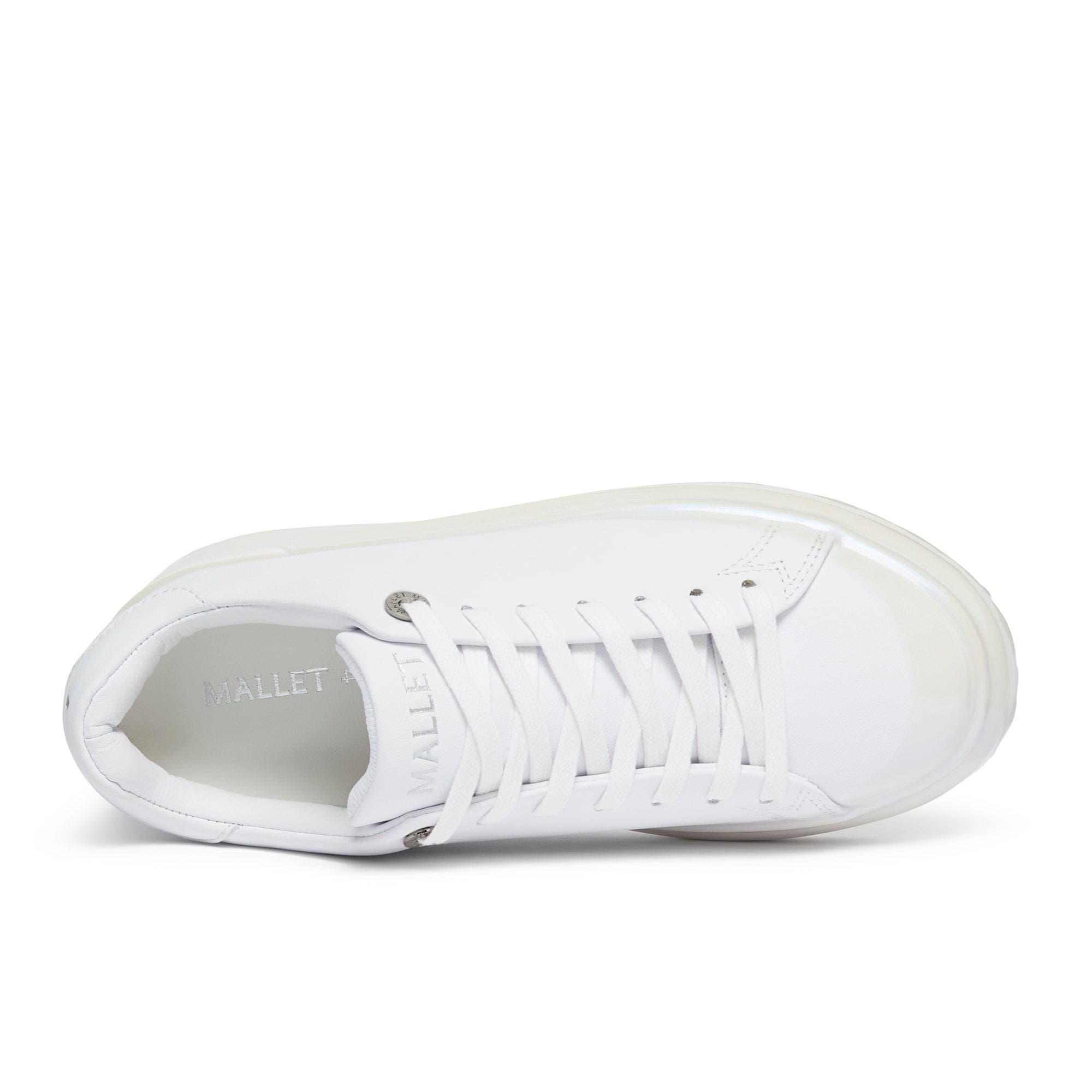 Grftr Dip Low-Top Platform Trainers, Alternate, color, White