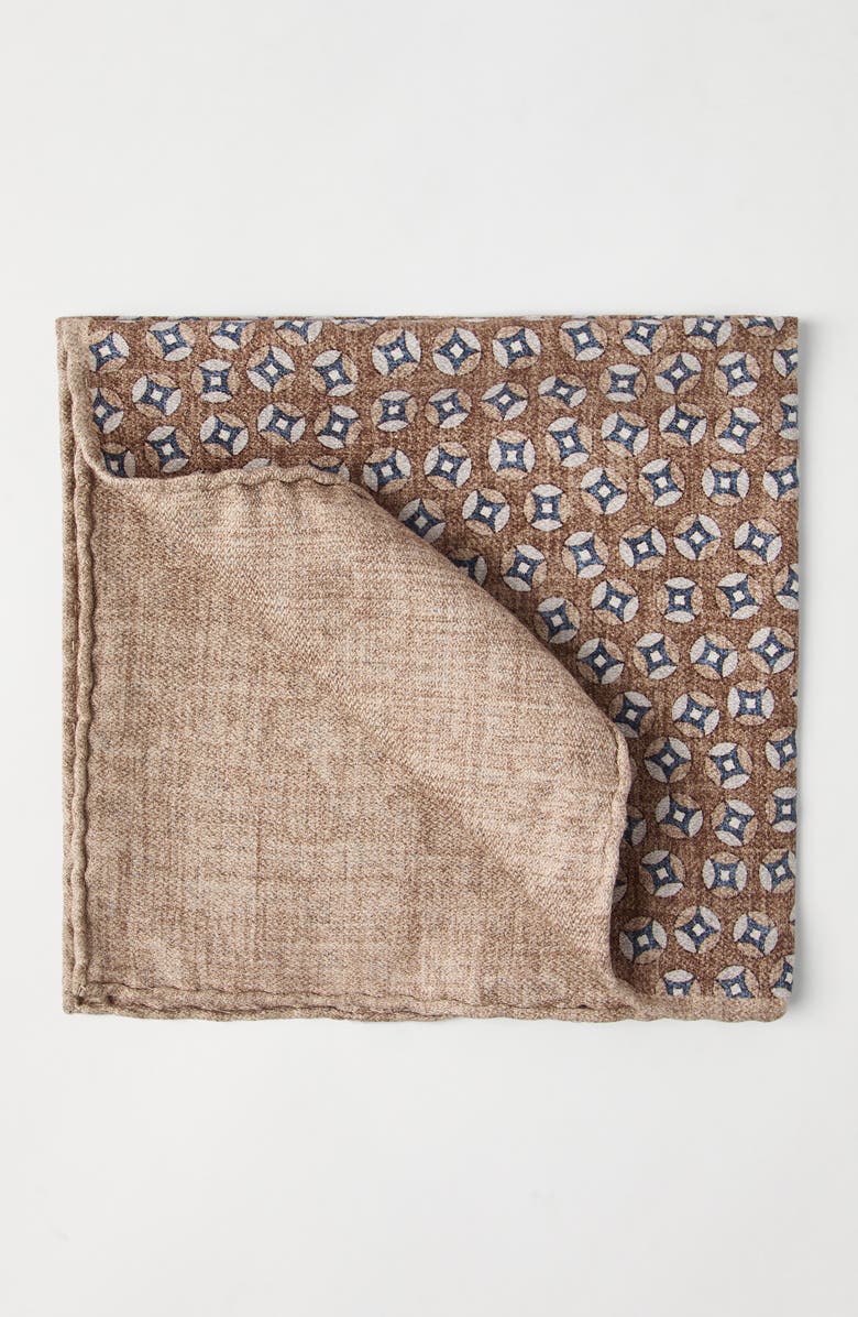 Brunello Cucinelli Silk pocket square, Alternate, color, 