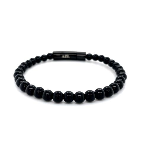 Onyx Bead Bracelet