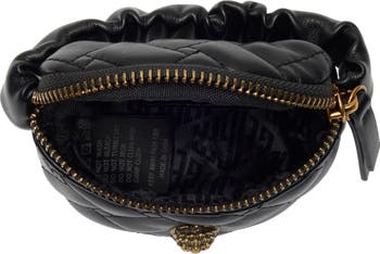 Kensington Quilted Faux Leather Wristlet
