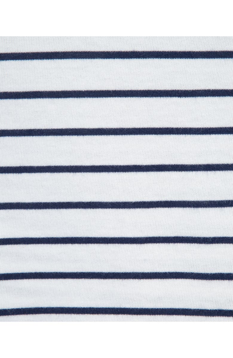 Little Me Puppies Cotton T-Shirt & Overalls Set, Alternate, color, Blue