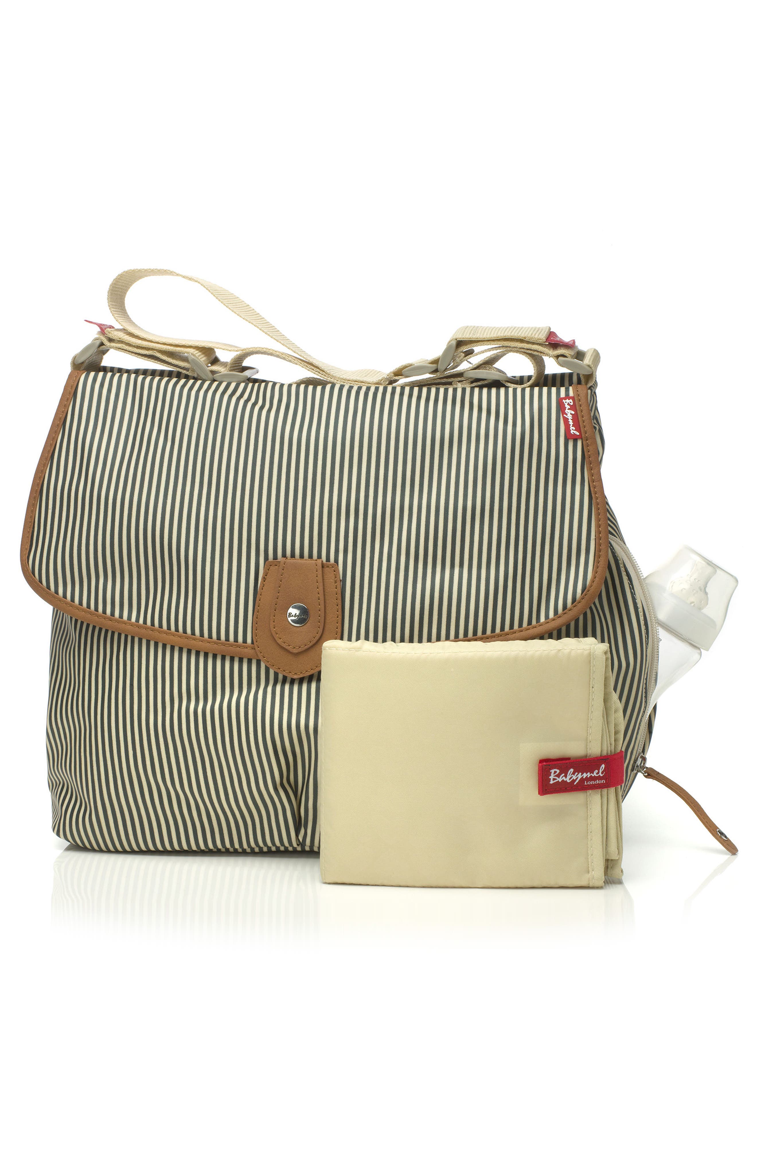 Babymel 'Satchel' Diaper Bag, Alternate, color, 