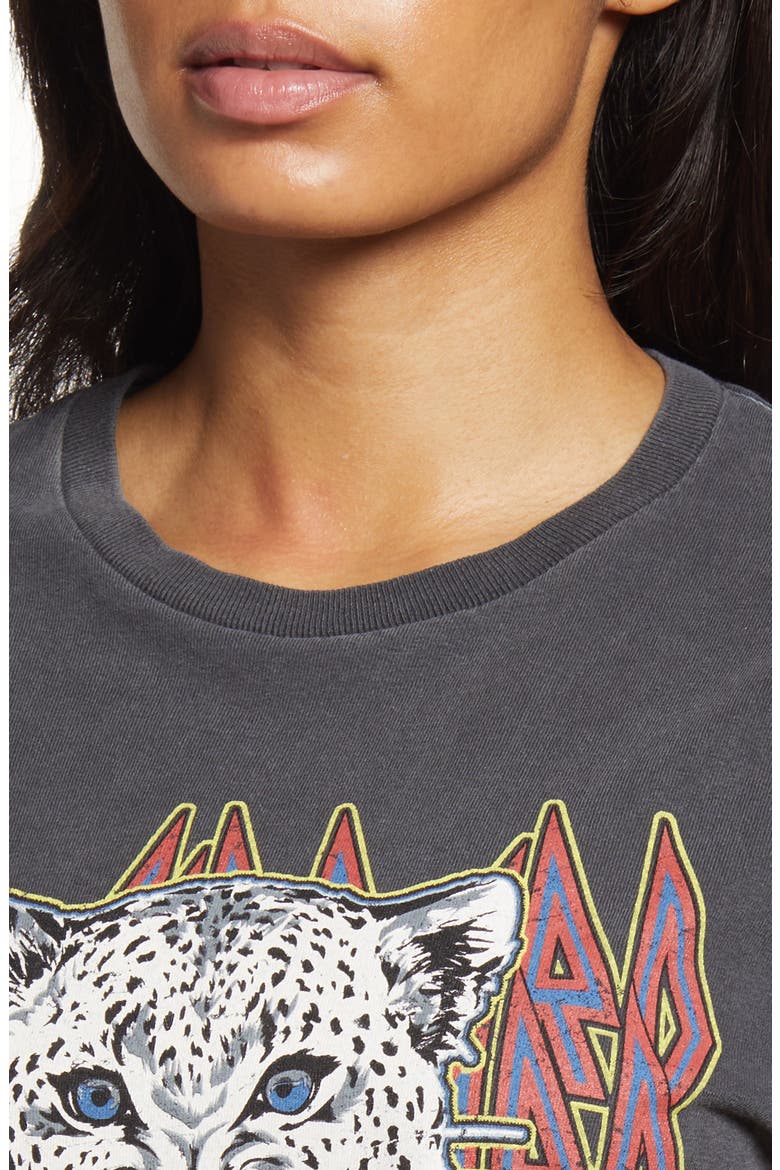 Women's Def Leppard Graphic Tee, Alternate, color, BLACK