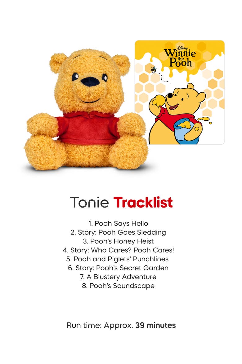 Disney Winnie the Pooh Cuddle Tonie, Alternate, color, MULTICOLOR