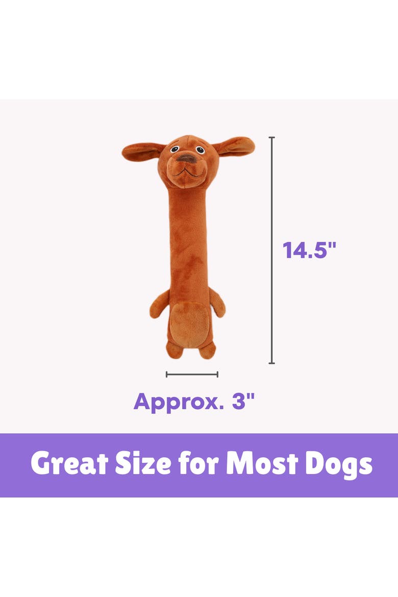 Winnie Dogs, 14 Inch Dog Toys, Alternate, color, Multicolored