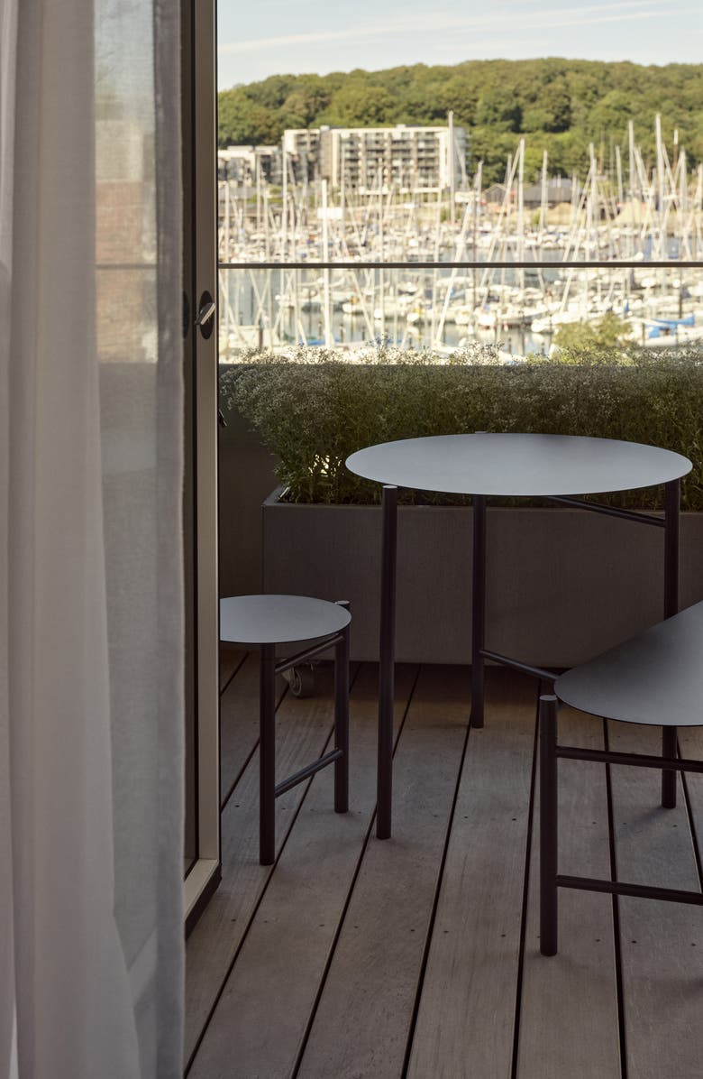 Zone Denmark Disc Stool, Alternate, color, Black