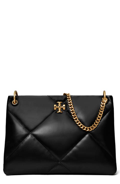 Small Kira Diamond Quilted Leather Shoulder Bag