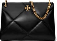 Tory Burch Small Kira Diamond Quilted Leather Shoulder Bag