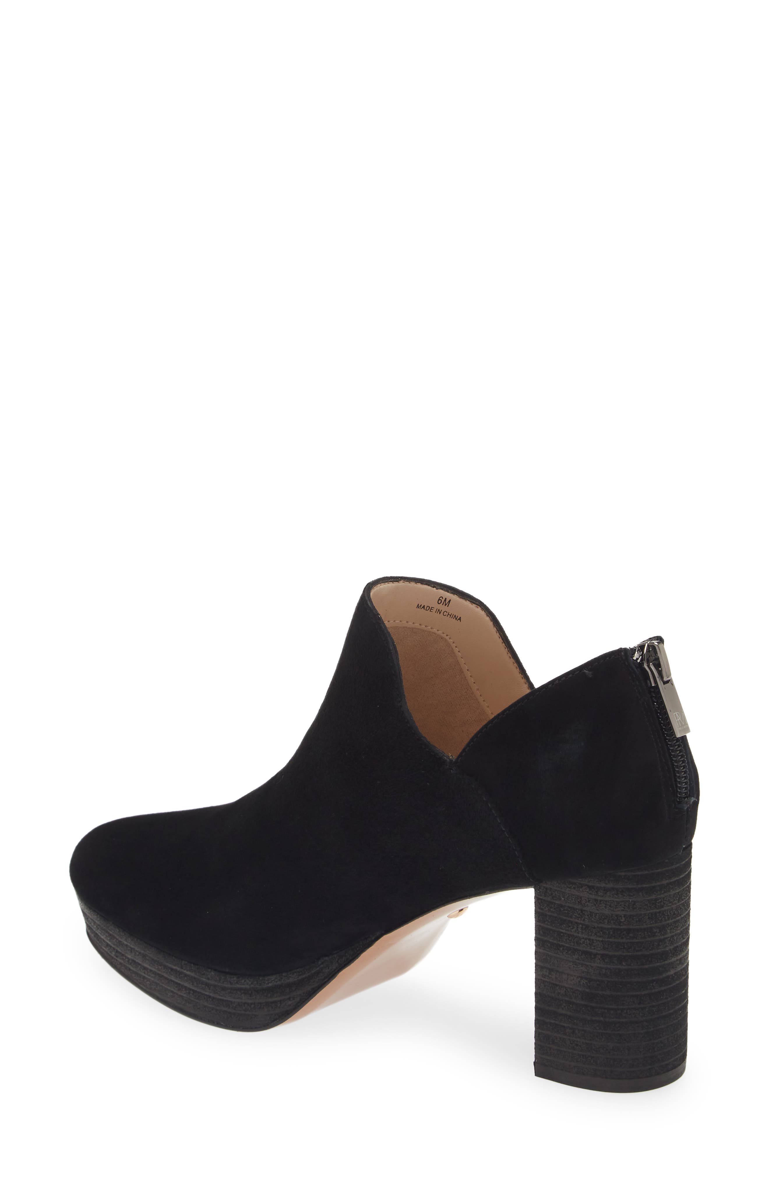 Pelle Moda Lesia Platform Bootie, Alternate, color, Black