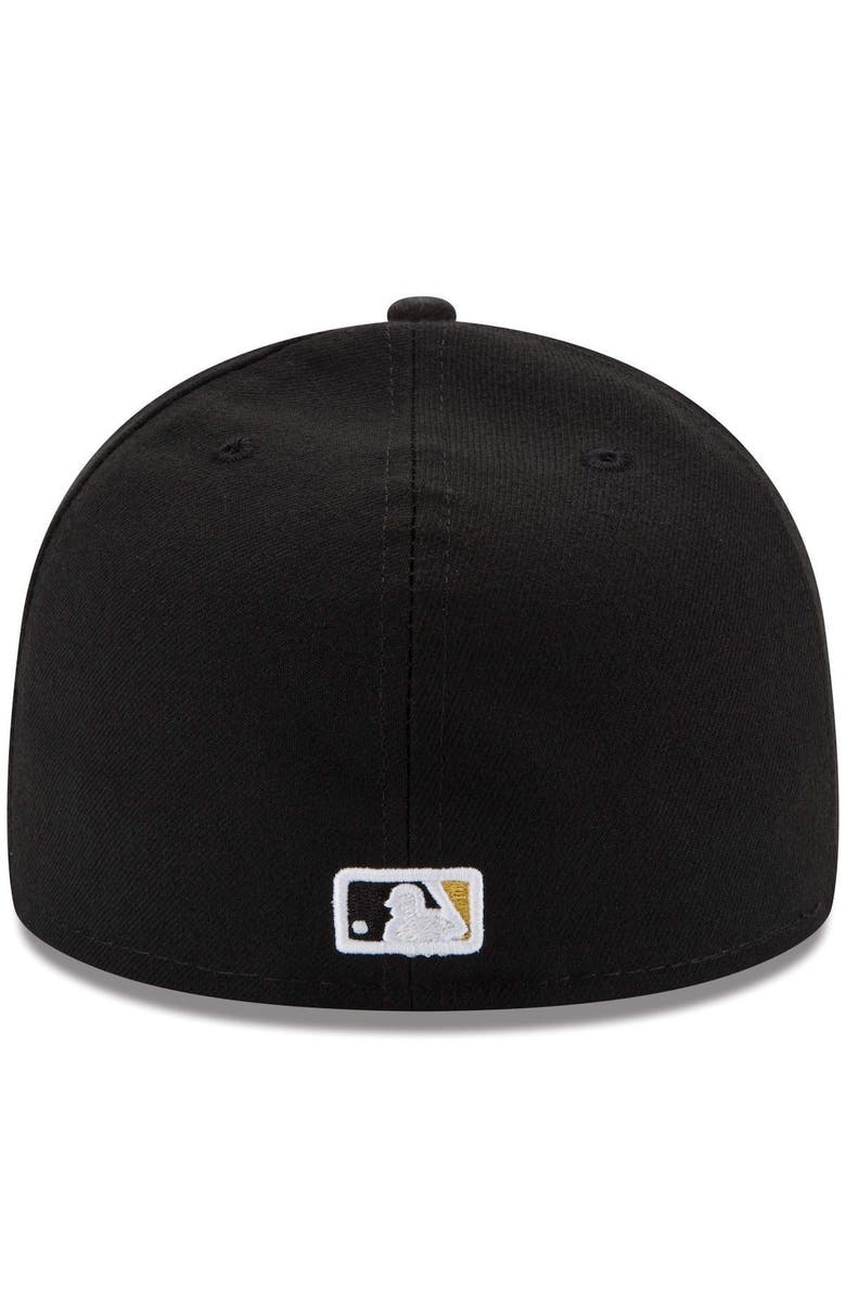 New Era Men's New Era Black Pittsburgh Pirates Game Authentic Collection On-Field 59FIFTY Fitted Hat, Alternate, color, Black