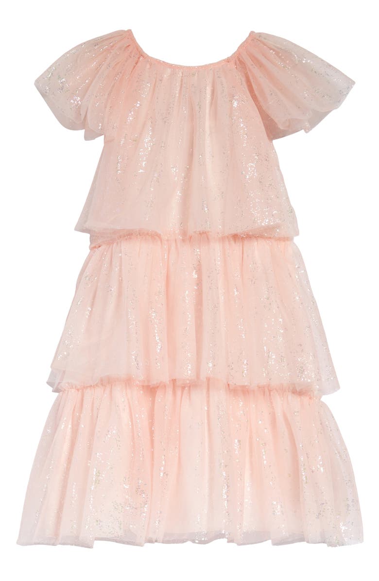Nordstrom Tiered Sparkle Dress, Main, color,