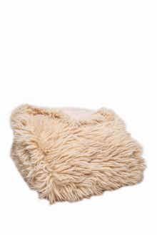 Luxe Faux Fur Throw - 50" x 60" - Tibetan