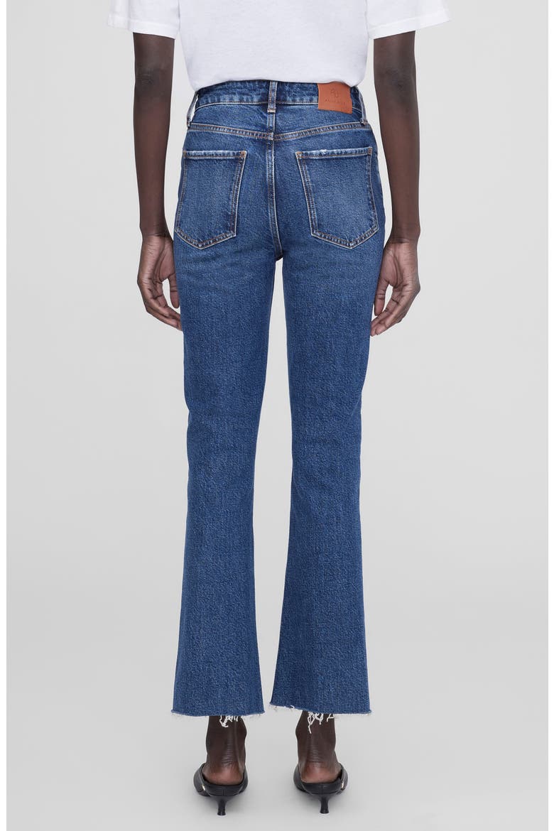 Lara High Waist Skinny Jeans, Alternate, color, MID INDIGO