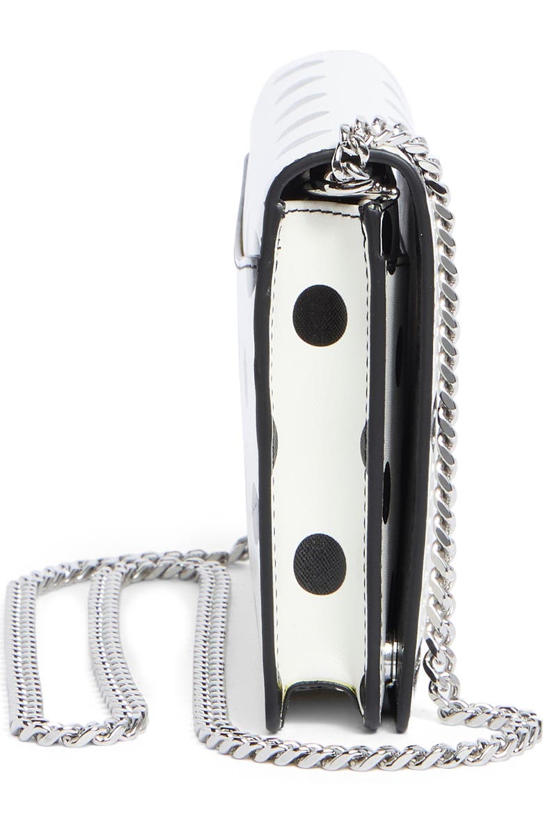 Marc Jacobs Party On a Chain Spots Flap Bag, Alternate, color,