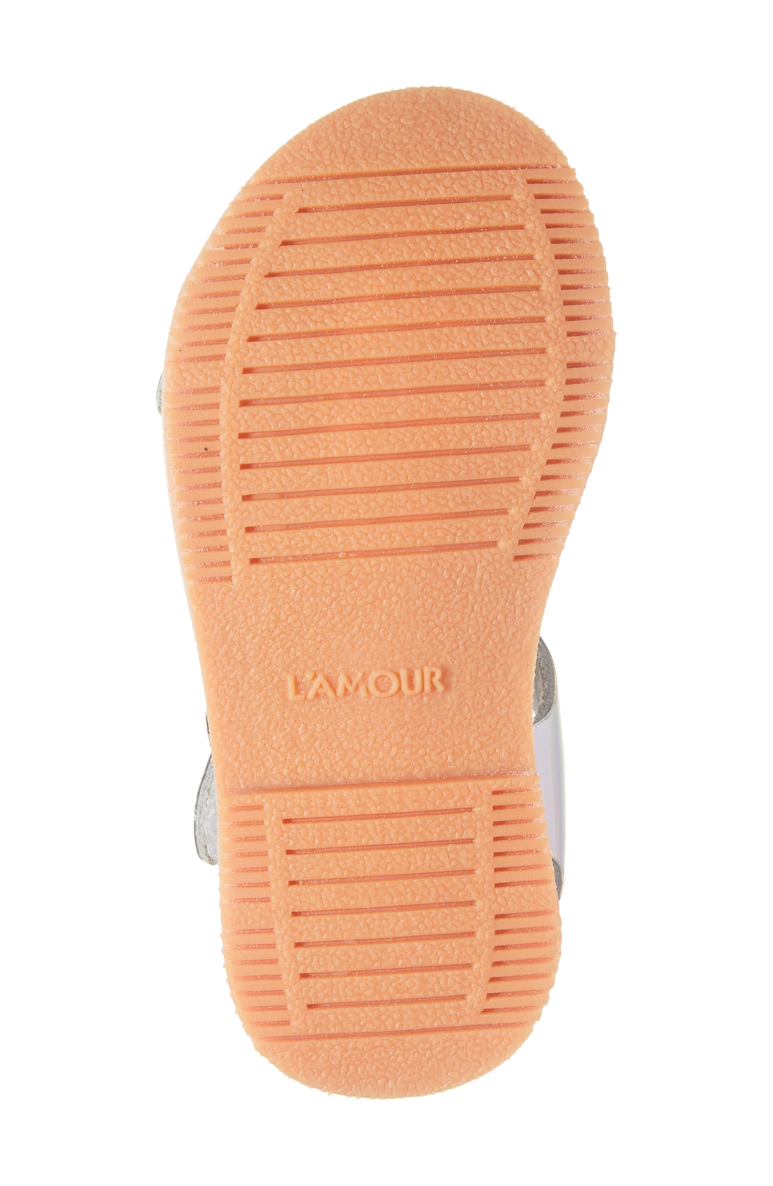 L
AMOUR Kids
 Olympia Buckle Sandal, Alternate, color, Holographic