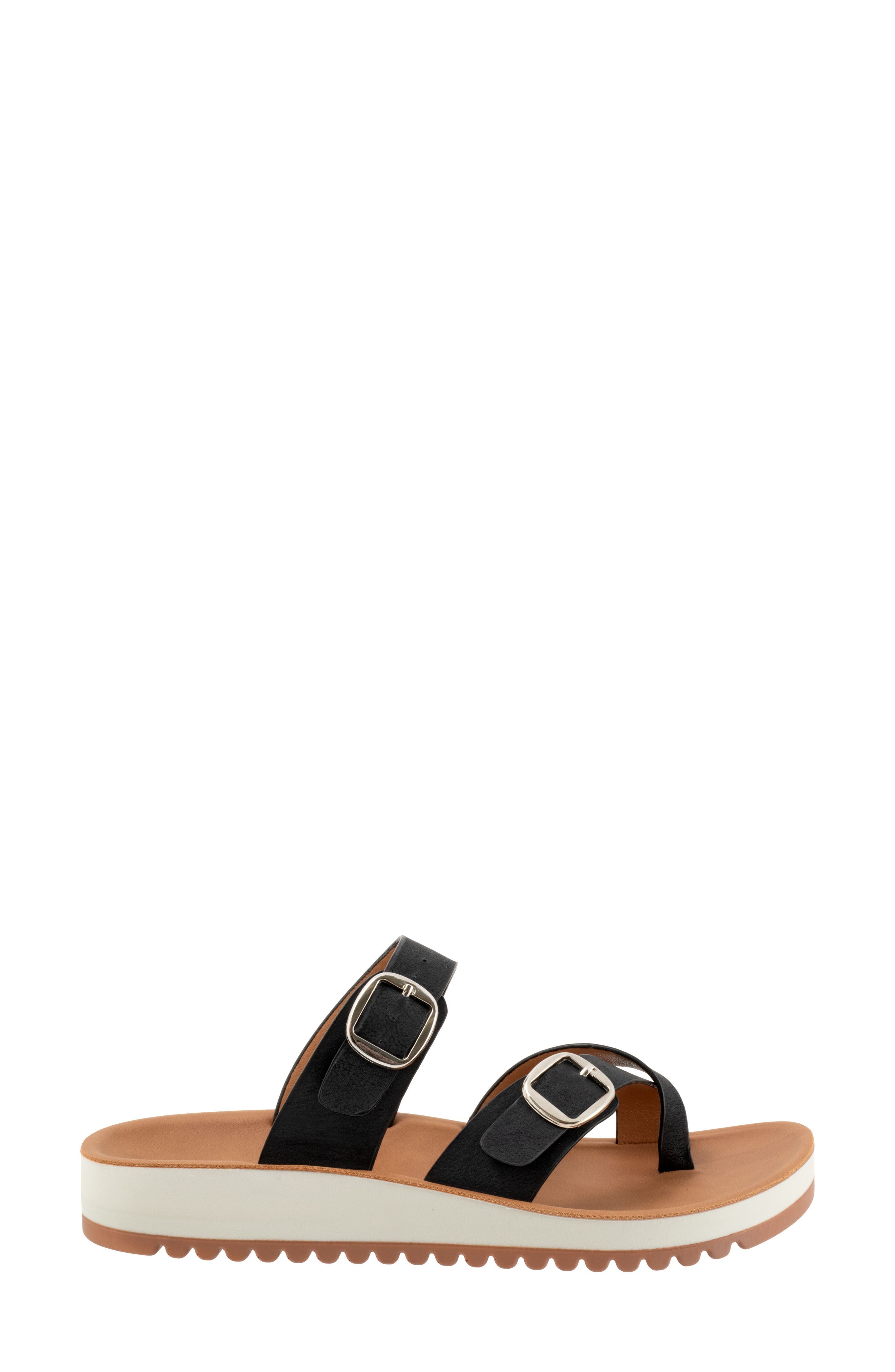 Los Cabos Nin Double Buckle Slide Sandal, Alternate, color, 