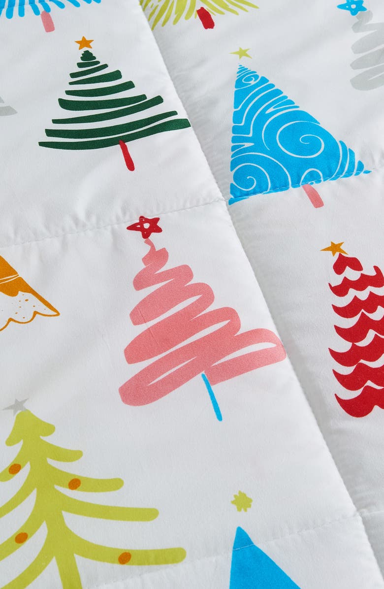 Woven & Weft Holiday 3-Piece Comforter Set, Alternate, color, Happy Hillside