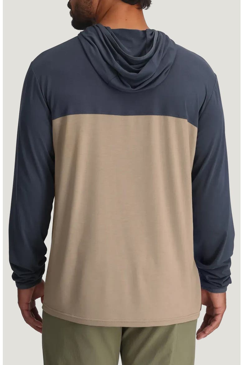 Hybrid Performance Hoodie, Alternate, color, STORM CLOUD / DESERT TAN