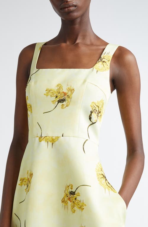 EMILIA WICKSTEAD EMILIA WICKSTEAD SHILOH FLORAL MIDI DRESS