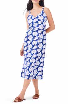 Shadow Palm Tank Midi Dress