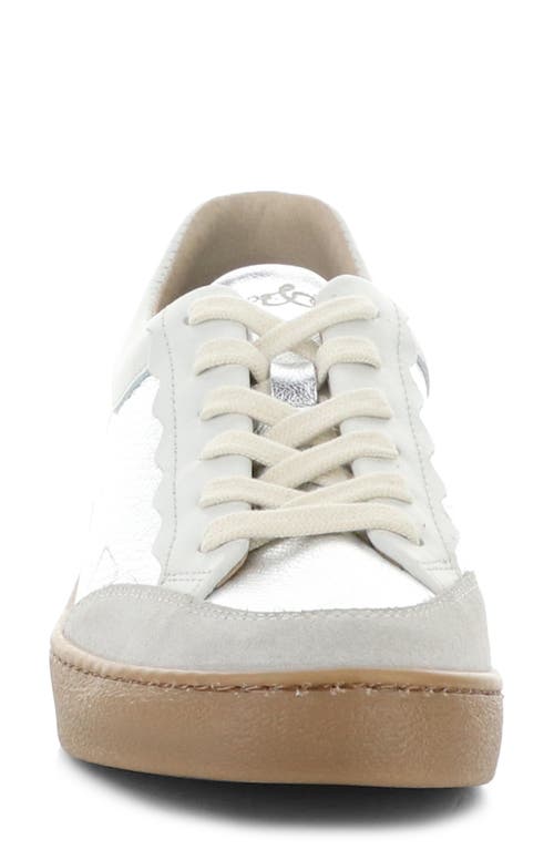 Bos. & Co. Myra Platform Sneaker In Light Grey Combo