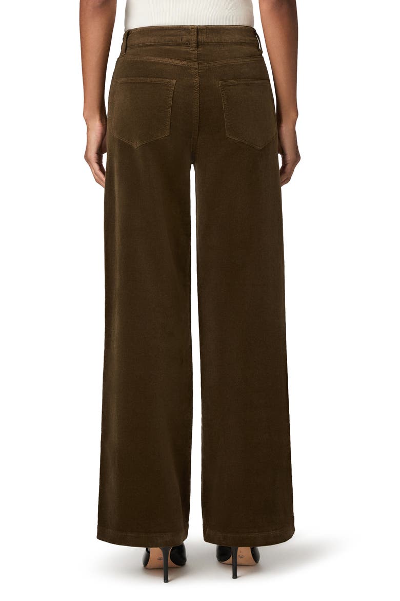 Anessa Stitch High Waist Wide Leg Jeans, Alternate, color, FERN