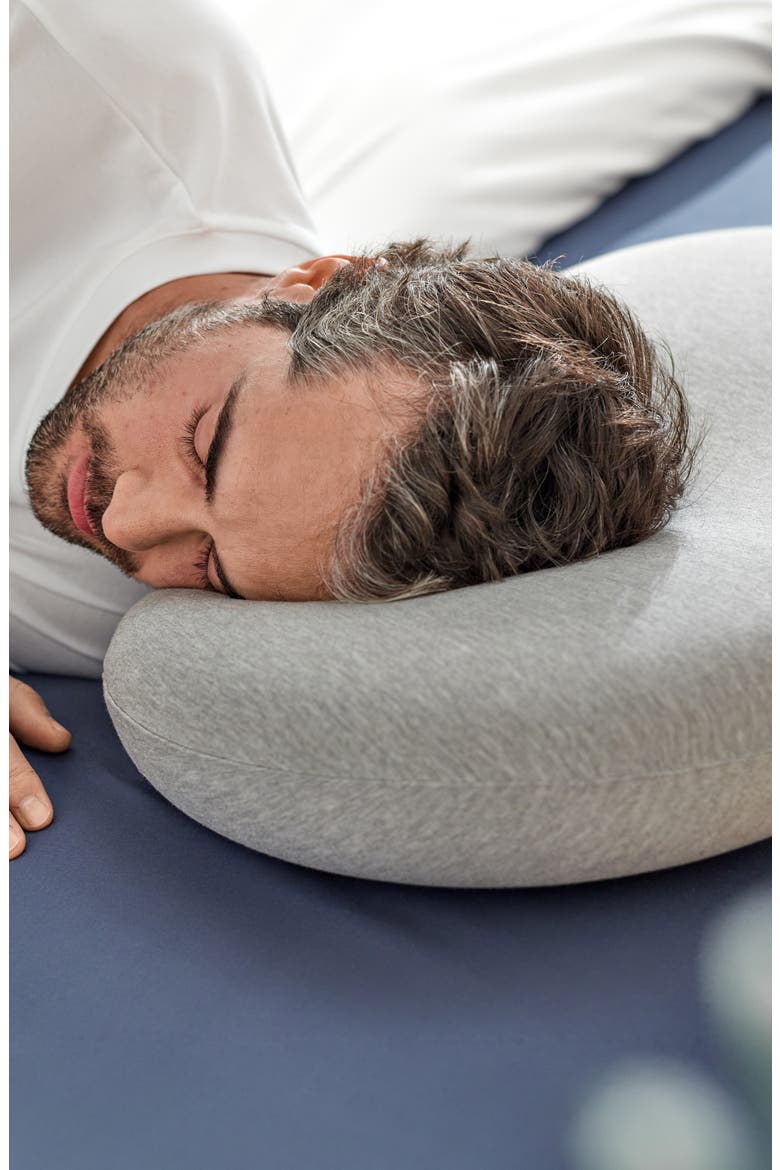 Bed Pillow Cover, Alternate, color, LIGHT GREY