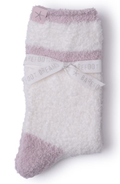 Barefoot Dreams Cozychic™ Half Crew Socks In White