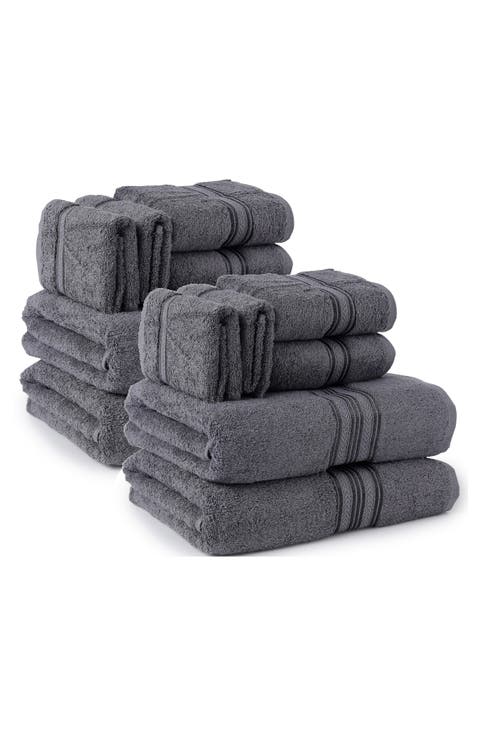 12-Piece Premium Cotton Towel Set