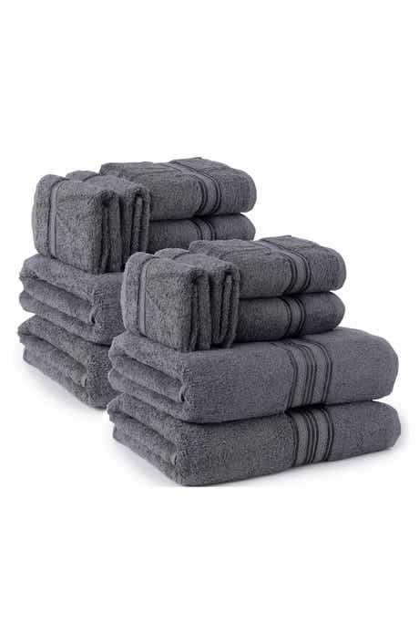 Luxury Home 12-Piece Premium Cotton Towel Set