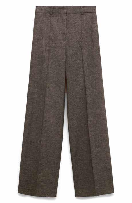Flecked Suit Pants