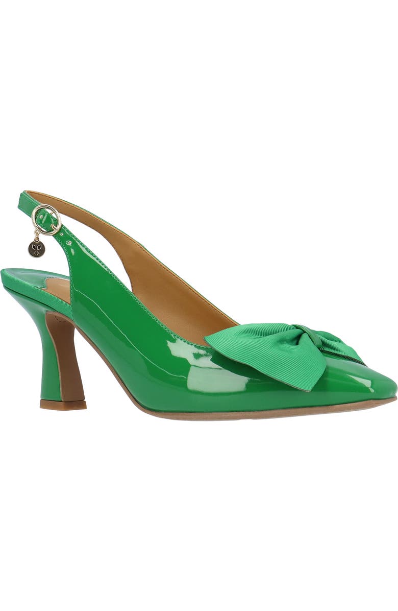 J. Reneé Harlan Slingback Pump, Main, color, Green