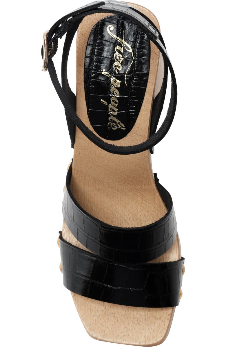 Free People Mallory Leather Clog Sandal, Alternate, color,