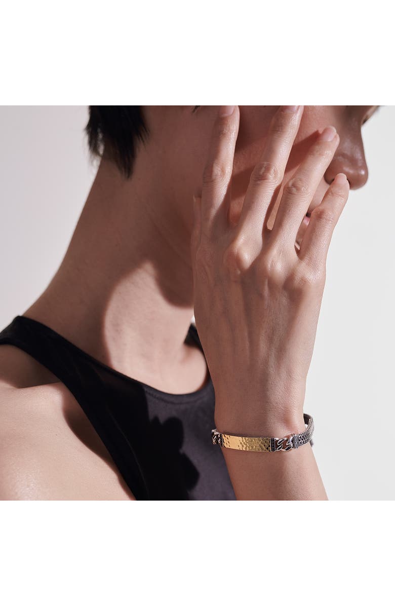 John Hardy Classic Chain Hammered ID Bracelet, Alternate, color, 