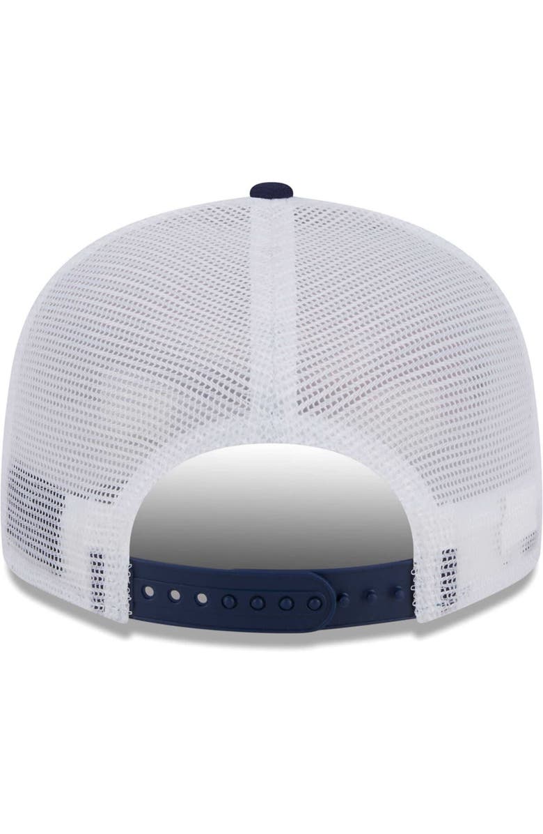 New Era Men's New Era Navy Virginia Cavaliers Tear Trucker 9FIFTY Snapback Hat, Alternate, color, Navy