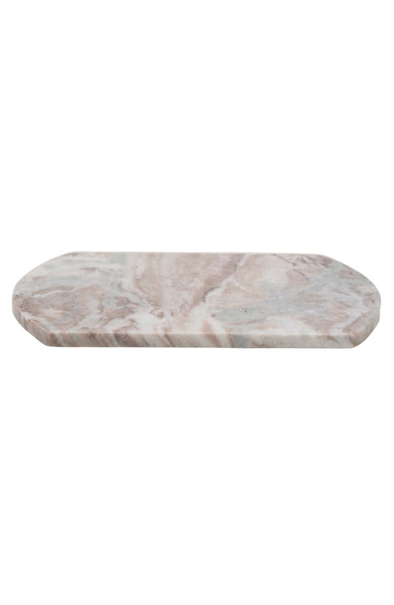 Storied Home Long Marble Cutting Board, Buff, Main, color, Cream