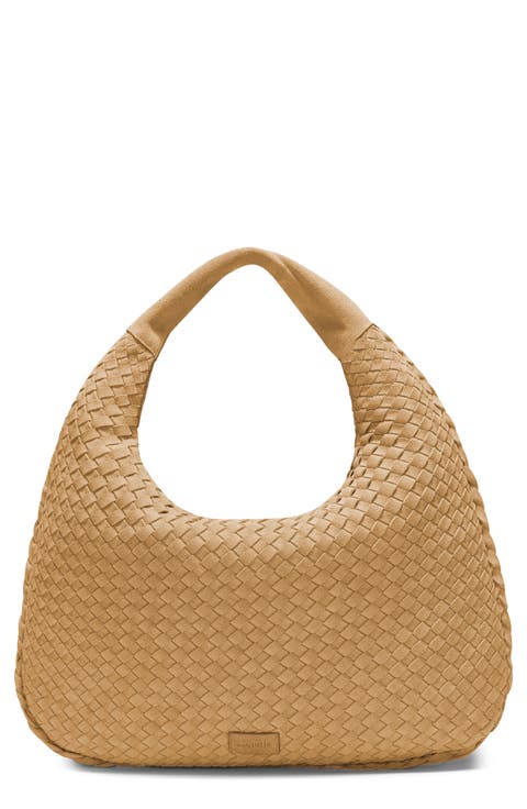 San Angelo Suede Shoulder Bag