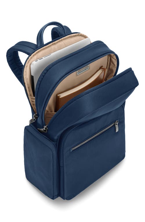 Briggs & Riley Rhapsody Medium Backpack In Navy