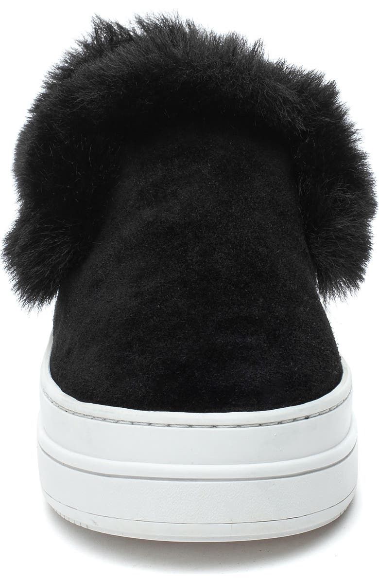 JSlides Neel Faux Fur Platform Sneaker, Alternate, color,