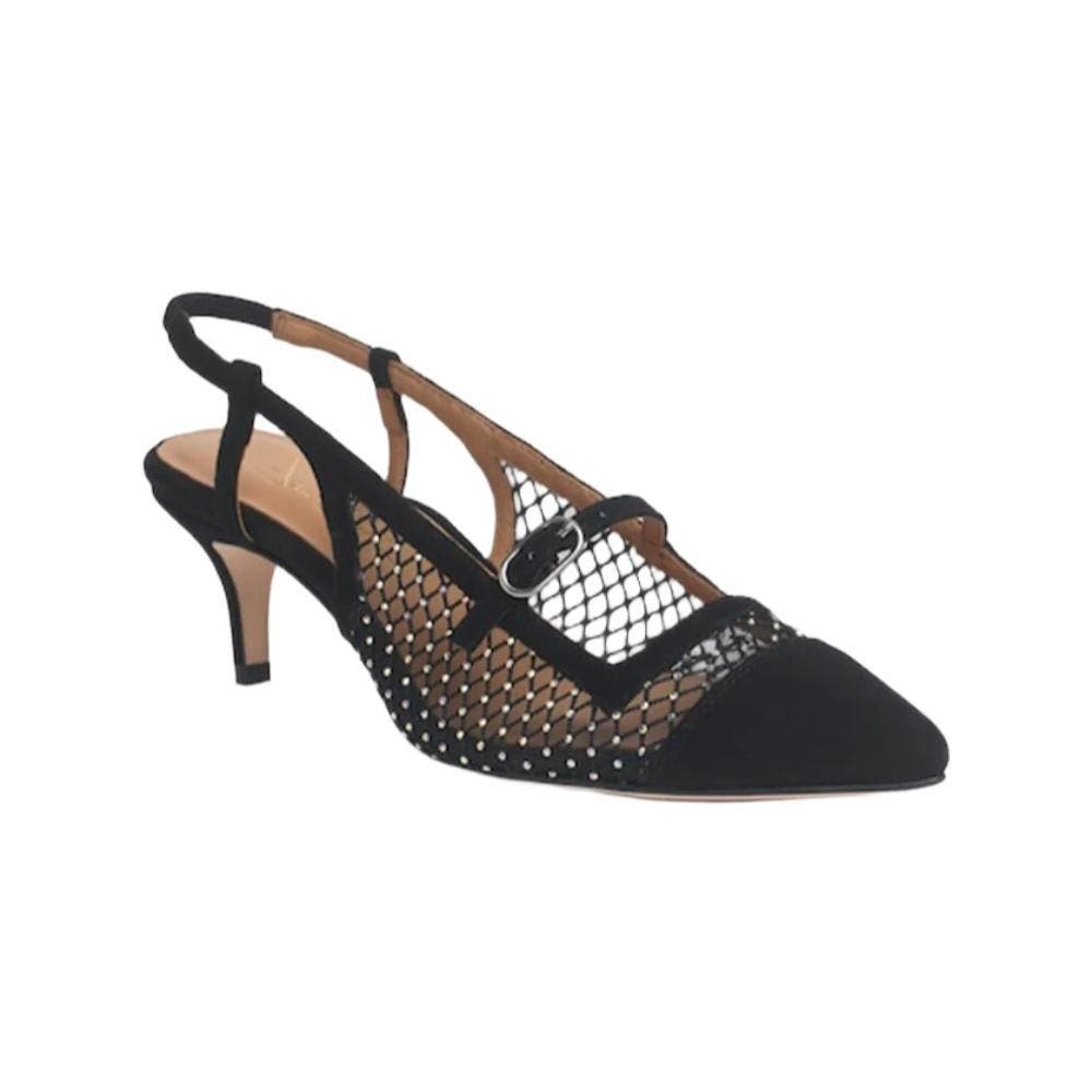 Joan Oloff Shoes Chloe Pump, Alternate, color, Black