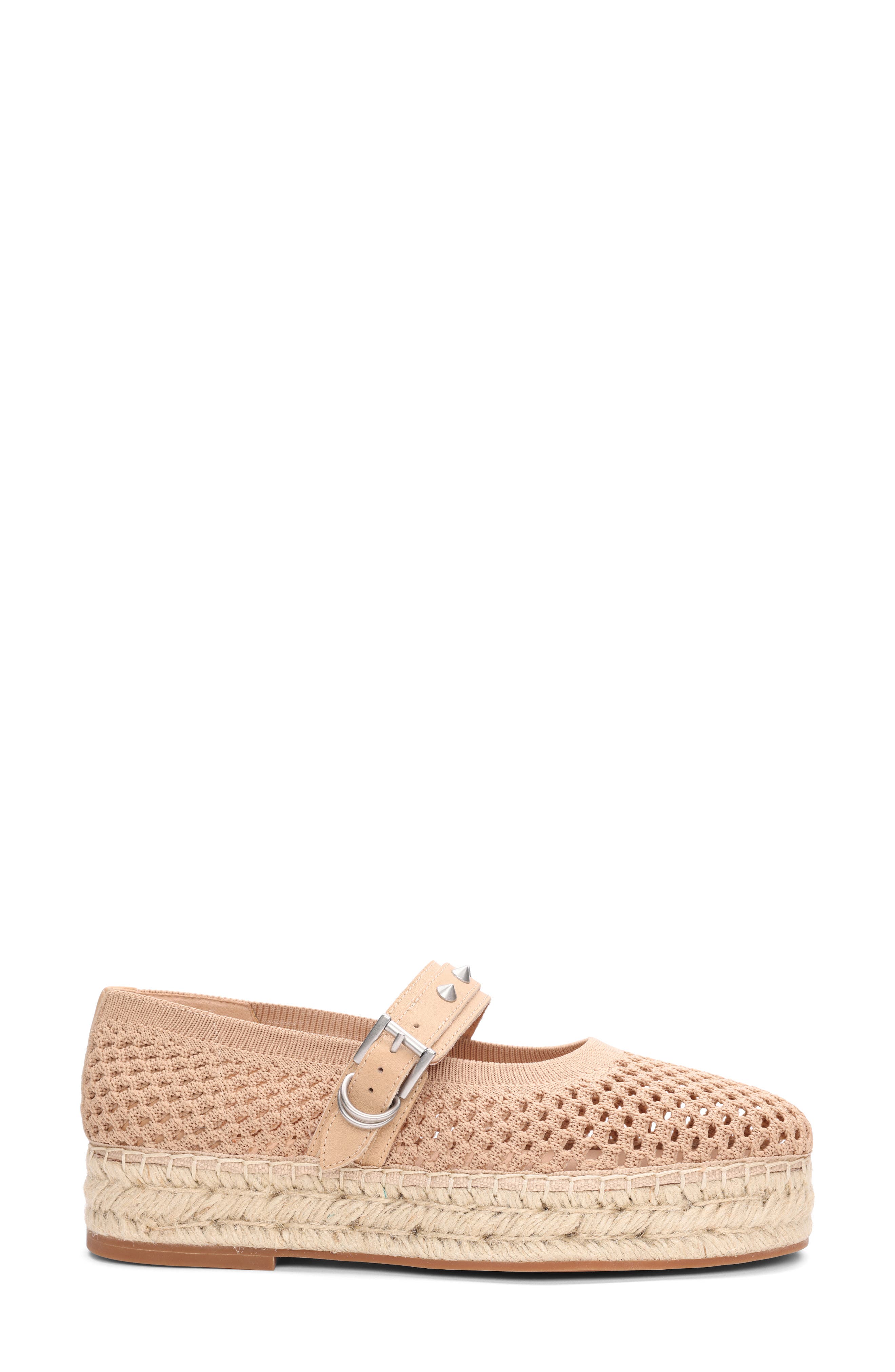 Ash Estella Espadrille Flat, Alternate, color, Sand