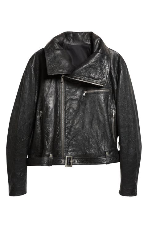 Leather Dracubiker Jacket