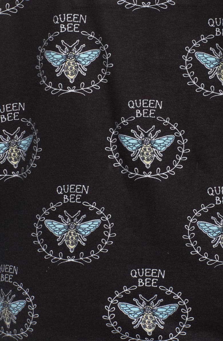 PJ Salvage Playful Print Flannel Pajamas, Alternate, color,