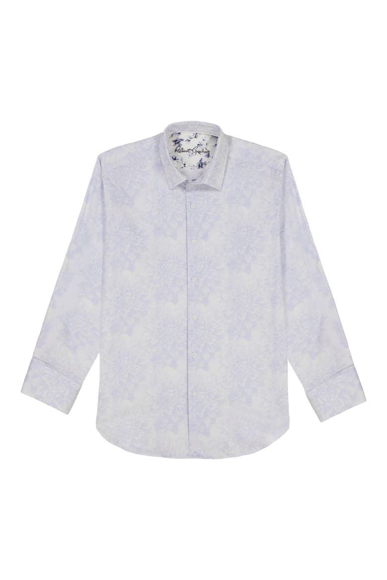 Lexington Stretch Cotton Button-Up Shirt, Alternate, color, LIGHT BLUE