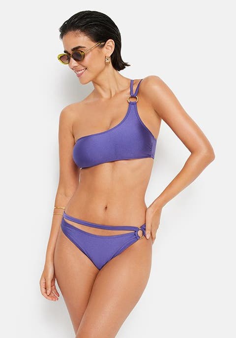 Women's Strappy O-Ring Bikini Bottom